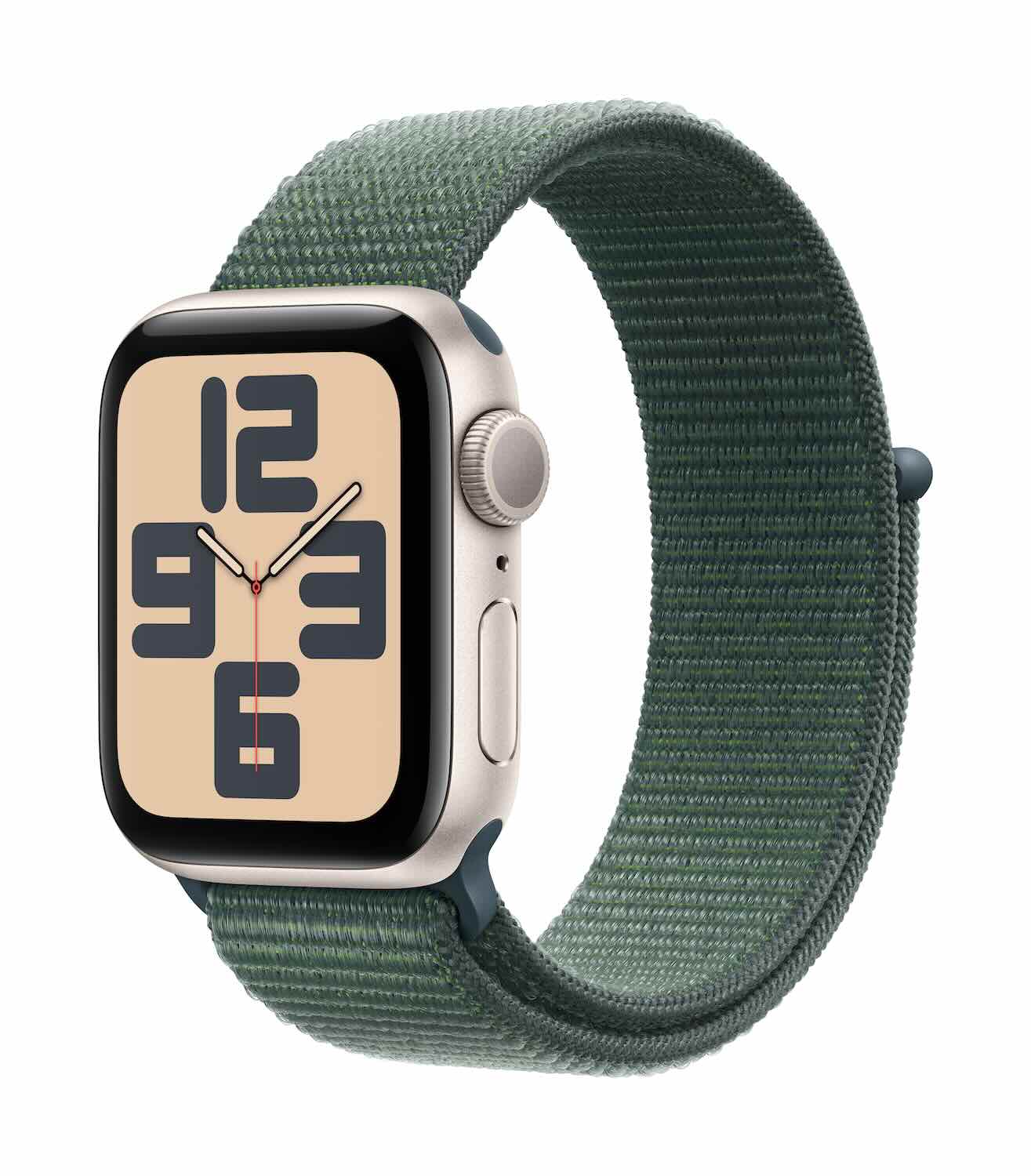 Watch SE 40mm Starlight - Lake Green Sport Loop