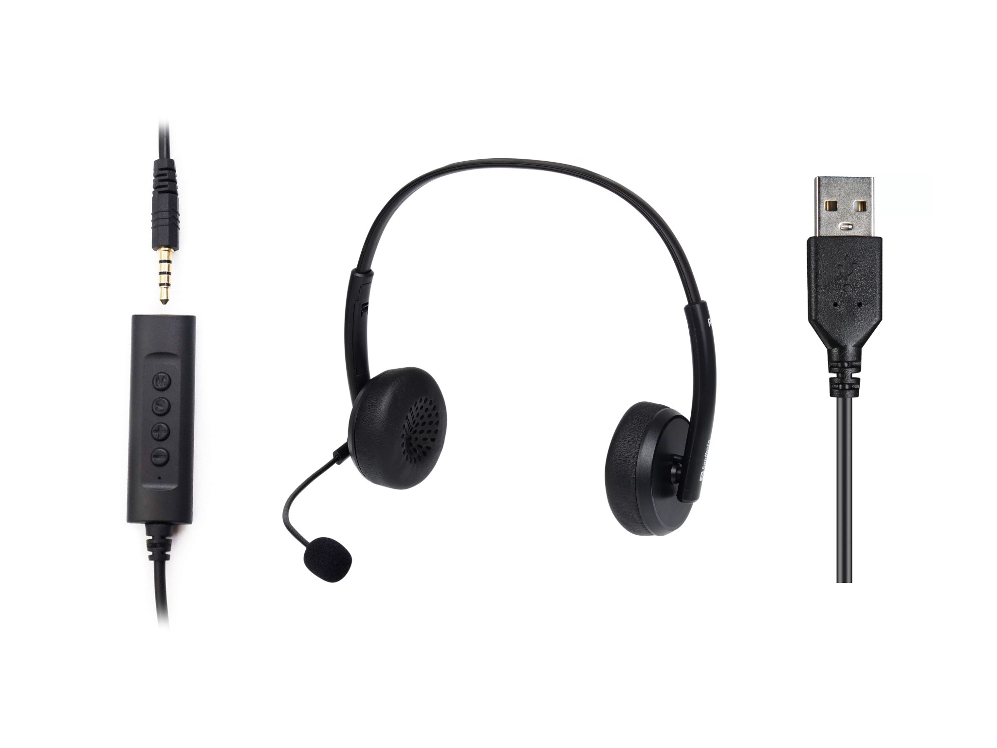 Sandberg 2in1 Office Headset Jack+USB 