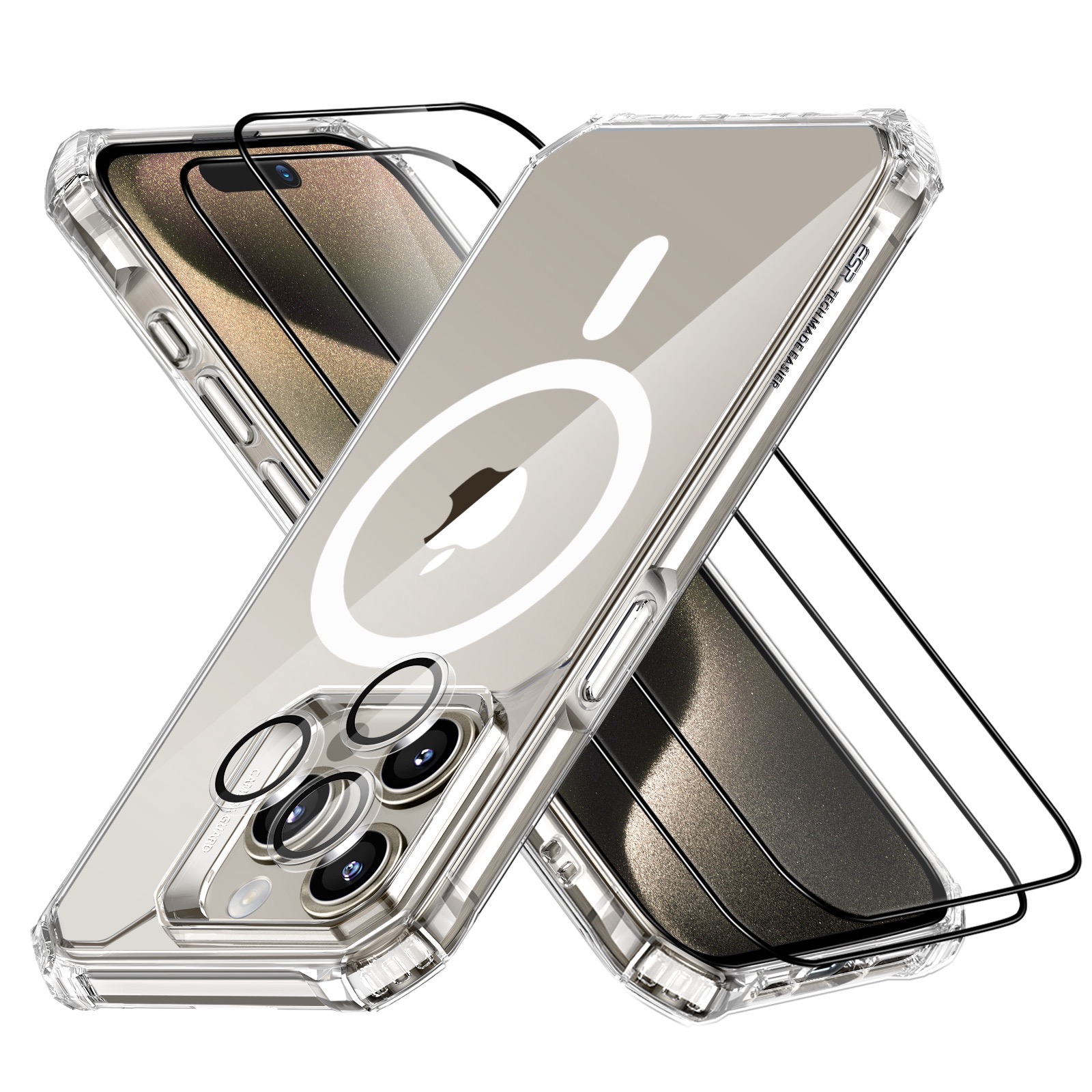 ESR Air Armor Clear Case (HaloLock)
