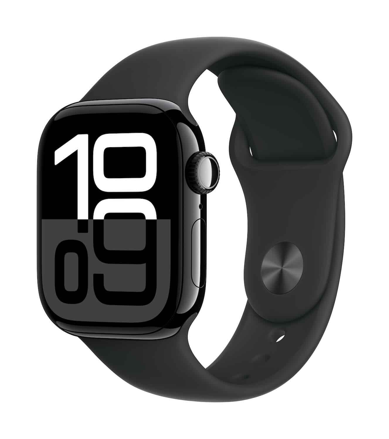 Watch Series 10 42mm Jet Black - Black Sport Band S/M