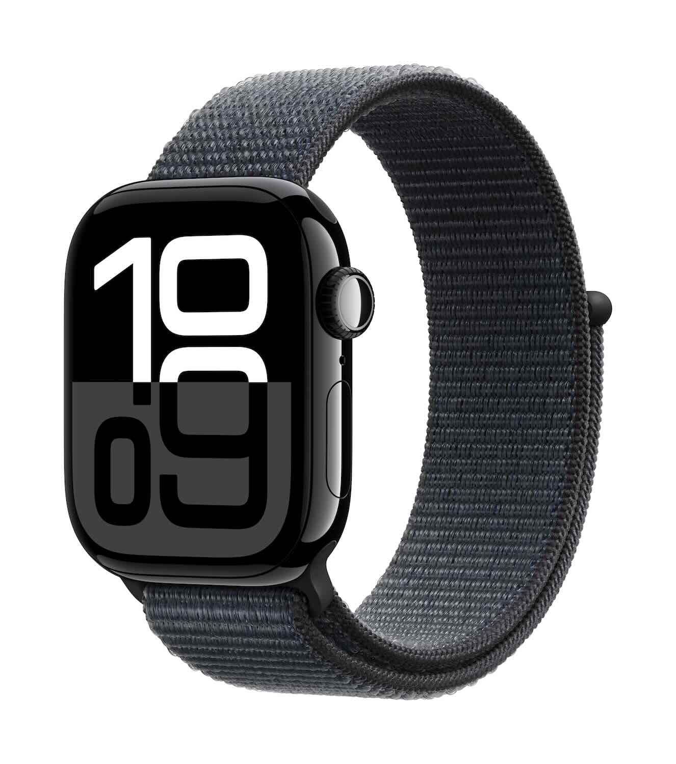 Watch Series 10 42mm Jet Black - Ink Sport Loop